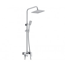 Душевой комплект WasserKRAFT A17701 со смесителем для ванны, 80/115 x 55,1 см