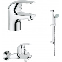 Комплект смесителей Grohe Euroeco 124428