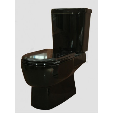 Унитаз-компакт Creavit Favori FR311.4(FR310.40100)/FR410.4(FR410.40000)/IT5030, цвет - черный