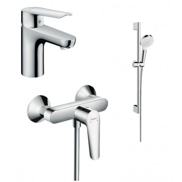 Комплект смесителей Hansgrohe Logis E Set Logis E 100D 71178000/71610000/26532400