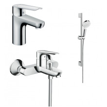 Комплект смесителей Hansgrohe Logis E Set Logis E 100C 71178000/71415000/26532400