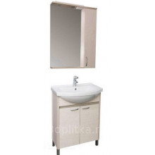 Комплект мебели для ванной Aquanet Донна 60 белый дуб 169043