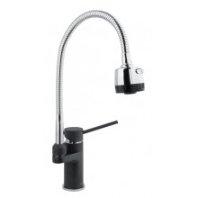 Смеситель для кухни с гибким изливом Timo Saona 2308F anthracite