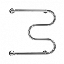 Водяной полотенцесушитель Terminus М-образный с полкой (1") 500*600