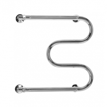 Водяной полотенцесушитель Terminus М-образный с полкой (1") 600*600