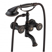 Смеситель Lemark Jasmine LM6614ORB для ванны