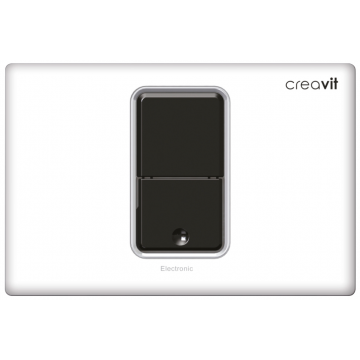 Кнопка для инсталляции Creavit FP8001.00 сенсорная белая