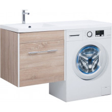 Тумба с раковиной Aquanet Августа 120 L дуб сонома 239783