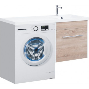 Тумба с раковиной Aquanet Августа 120 R сонома 239784