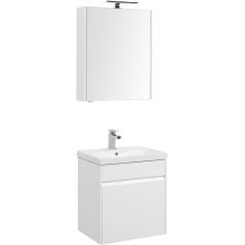Комплект мебели для ванной Aquanet Палермо 60 белый 209024