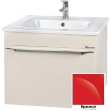 Тумба c раковиной Bellezza Альдо 60 1 ящик подвесная красная