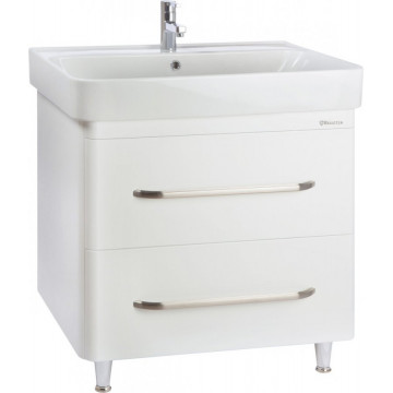 Тумба c раковиной Bellezza Олимпия 80 белая