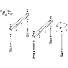 Ножки для акриловой ванны Riho Petit POOTSET12