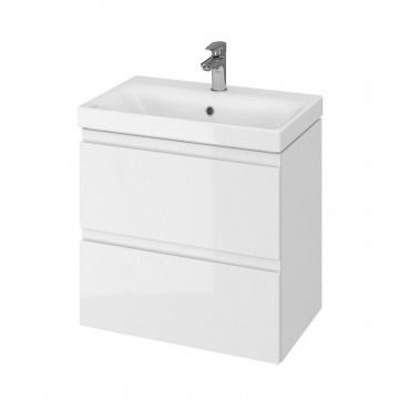 Тумба под раковину Cersanit Moduo Slim 60 белая SZ-MOD-MO60Sl/Wh