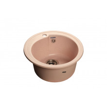 Мойка кухонная GranFest Rondo GF-R450 розовый