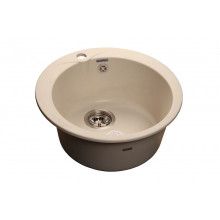 Мойка кухонная GranFest Rondo GF-R480 белый