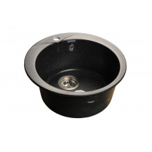 Мойка кухонная GranFest Rondo GF-R480 черный
