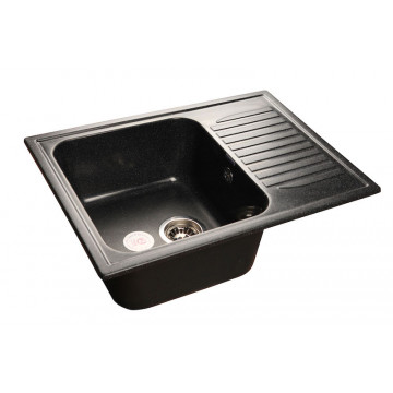 Мойка кухонная GranFest Standart GF-S645L черный