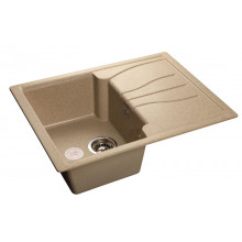 Мойка кухонная GranFest Standart GF-S680L 68x50 см, песочный