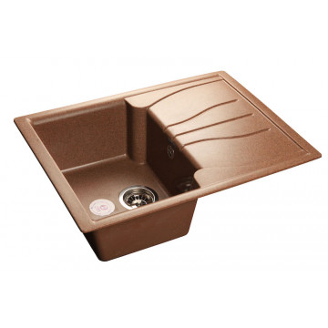 Мойка кухонная GranFest Standart GF-S680L 68x50 см, терракот