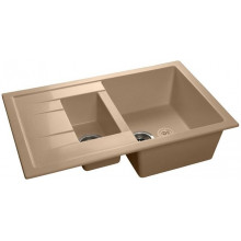 Мойка кухонная GranFest Quadro GF-Q775KL топаз