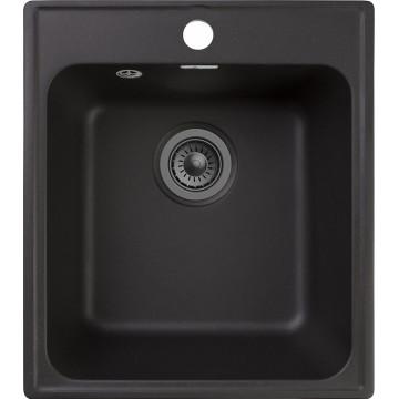 Мойка кухонная GranFest Quarz GF-Z17 черный