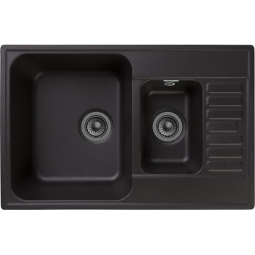 Мойка кухонная GranFest Quarz GF-Z21K черный