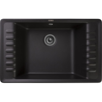 Мойка кухонная GranFest Quarz GF-ZW-71 черный