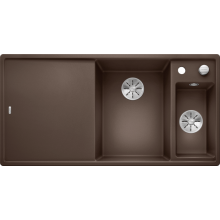 Кухонная мойка Blanco Axia III 6 S доска стекло чаша справа, кофе