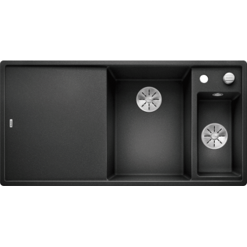 Кухонная мойка Blanco Axia III 6 S доска стекло чаша справа, антрацит
