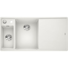 Кухонная мойка Blanco Axia III 6 S-F доска ясень чаша слева, белый