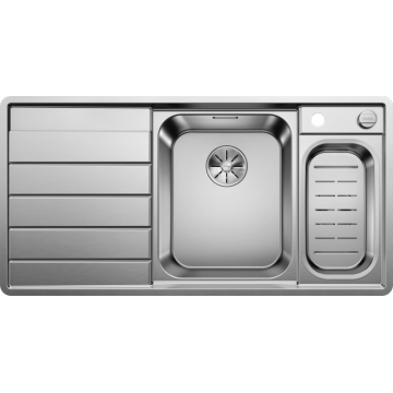 Кухонная мойка Blanco Axis III 6 S-IF чаша справа