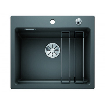 Кухонная мойка Blanco Etagon 6 Ceramic PuraPlus, базальт