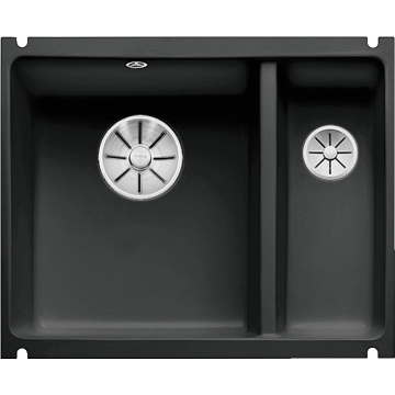 Кухонная мойка Blanco Subline 350/150-U Ceramic, черный