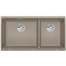Кухонная мойка Blanco Subline 480/320-U, серый бежевый
