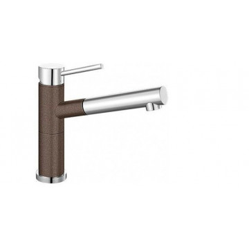 Смеситель Blanco Alta-S Compact Silgranit, кофе
