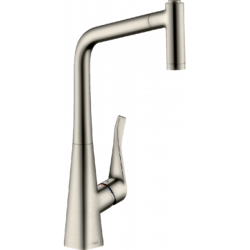 Смеситель для кухни Hansgrohe Metris M71 73801800 сталь