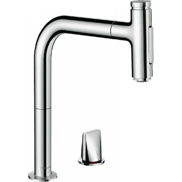Смеситель для кухни Hansgrohe Metris Select M71 73818000 Хром