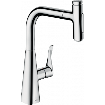 Смеситель для кухни Hansgrohe Metris Select M71 73822000 Хром