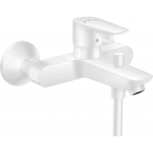 Смеситель для ванны Hansgrohe Talis E 71740700, белый матовый