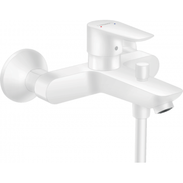 Смеситель для ванны Hansgrohe Talis E 71740700, белый матовый