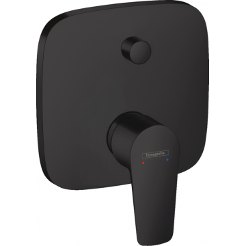 Смеситель для ванны и душа Hansgrohe Talis E 71745670 черный матовый
