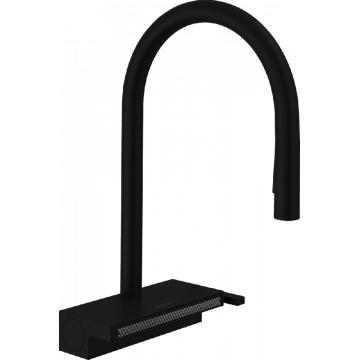 Смеситель для кухни Hansgrohe Aquno Select M81 73831670 Матовый черный