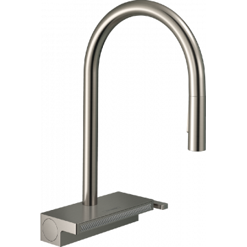 Смеситель для кухни Hansgrohe Aquno Select M81 73831800 Нержавеющая сталь