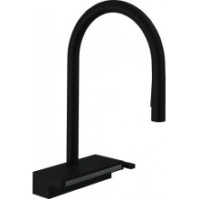 Смеситель для кухни Hansgrohe Aquno Select M81 73837670 Матовый черный