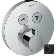 Термостат для душа Hansgrohe ShowerSelect 15743340 черный