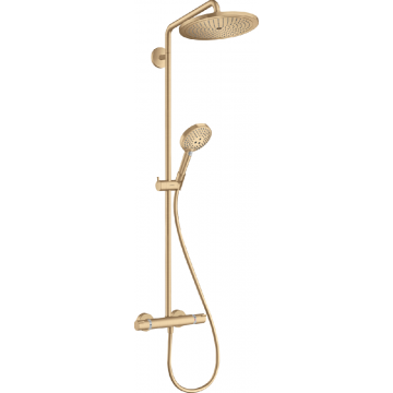 Душевая с термостатом Hansgrohe Croma Select S 280 26890140 бронза