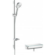 Душевой комплект Hansgrohe Raindance Select E 120 27039400 с термостатом Ecostat Select