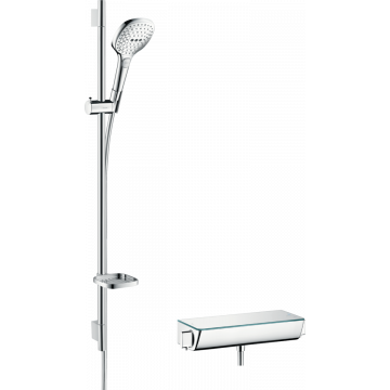 Душевой комплект Hansgrohe Raindance Select E 120 27039400 с термостатом Ecostat Select