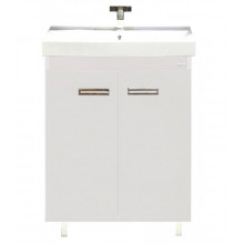 Тумба Misty Джулия Qvatro 65 прямая белая White